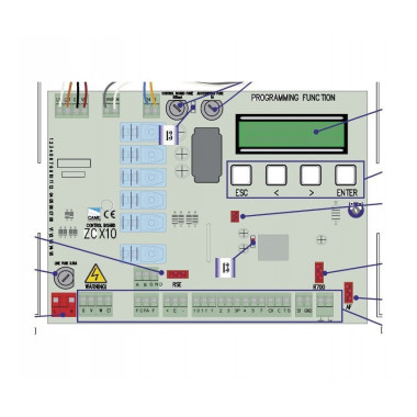 CAME 3199ZCX10 Плата блока управления ZCX10