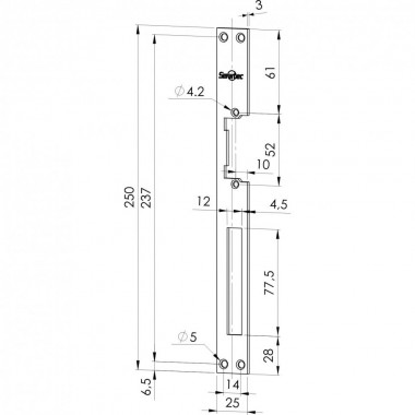 Smartec ST-SL102SP планка