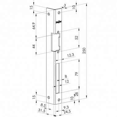 Smartec ST-SL112SP-R планка