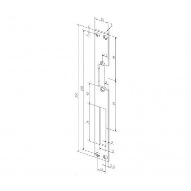 Smartec ST-SL012SP планка