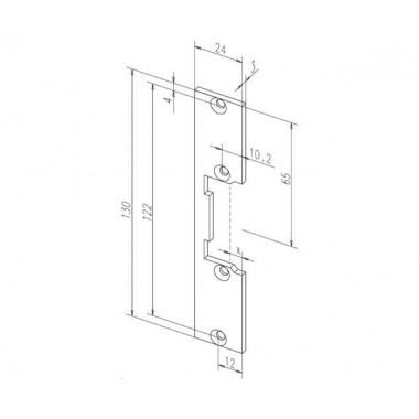 Smartec ST-SL001SP планка