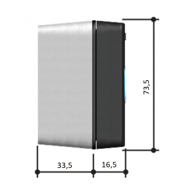 CAME SELT1W4G (806SL-0170) Клавиатура кодонаборная беспроводная накладная