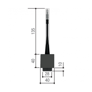 CAME DD-1TA433 (001DD-1TA433) антенна частота 433.92 мгц