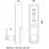 IronLogic Z-595 EHT (6183) электромеханический замок для мебели