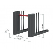 Блокпост БС 600 турникет скоростной проход