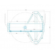 Блокпост СПЕКТР СТ 1А серия Z полноростовой турникет