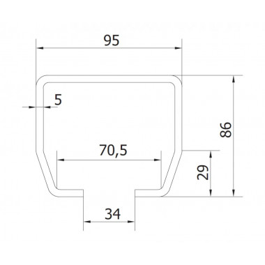 CAME STAGE MZ 6 (1700012) рельс направляющий оцинкованный 6 м до 800 кг CAME STAGE MZ 6 (1700012) рельс направляющий оцинкованный 6 м до 800 кг
