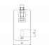 CAME FRS 2 (1700183) скоба направляющая с 2 роликами CAME FRS 2 (1700183) скоба направляющая с 2 роликами