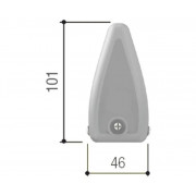 CAME DFWN1700 (001DFWN1700) резиновый чувствительный профиль безопасности с механическим контактом 1,7 м