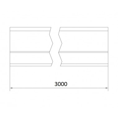 CAME STAGE MB 3 (1700169) рельс направляющий 3 м до 800 кг CAME STAGE MB 3 (1700169) рельс направляющий 3 м до 800 кг