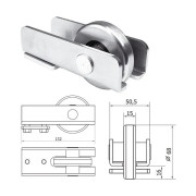 CAME S-ЭКОНОМ комплект консольного оборудования до 350 кг с рельсом 6 м для откатных ворот