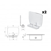 CAME S-ЭКОНОМ комплект консольного оборудования до 350 кг с рельсом 6 м для откатных ворот