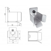 CAME S-СТАНДАРТ комплект консольного оборудования до 500 кг с рельсом 6 м для откатных ворот