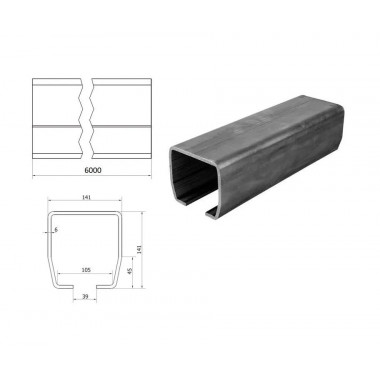 CAME L-КОМПЛЕКТ комплект консольного оборудования до 1700 кг с рельсом 6 м для откатных ворот