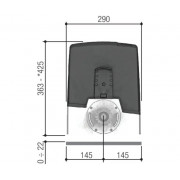 CAME BXV10AGS (801MS-0230) привод для откатных ворот до 1000 кг