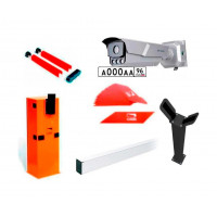 CAME 6 комплект шлагбаума с распознаванием автомобильных номеров