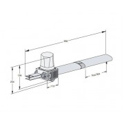 CAME KR310D правый линейный привод для распашных ворот