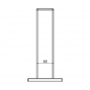 CAME PARK L (1700022) Кронштейн 256х120мм с крепежем для LAST L и всех моделей PADDOCK