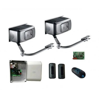 CAME F1000 RC combo KIT (F1000 RC KIT)комплект автоматики для двухстворчатых распашных ворот с фотоэлементами