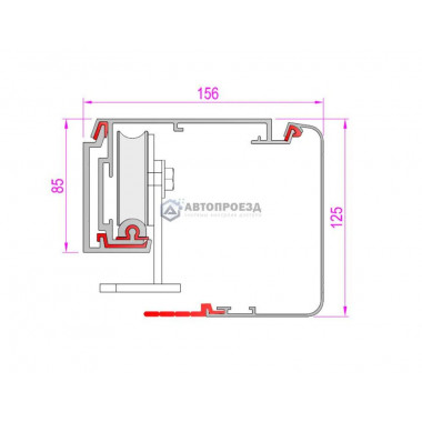 CAME FLUO-SLS STANDARD (818SL-0043) автоматика для раздвижных дверей