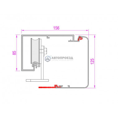 CAME FLUO-SLB BASIC (818SL-0059) автоматика для раздвижных дверей