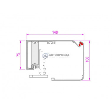 CAME FLUO-SLL LIGHT (818SL-0123) автоматика для раздвижных дверей