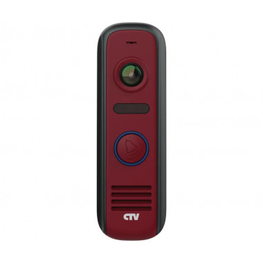 CTV-D4000S (красный) вызывная панель на 1 абонента
