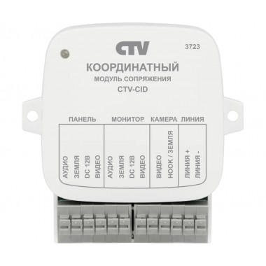 CTV-CID модуль сопряжения видеомониторов с подъездными домофонами