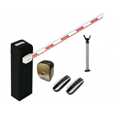 DoorHan BR-PRO4000LEDKIT комплект шлагбаума с подсветкой 4 м с фотоэлементами