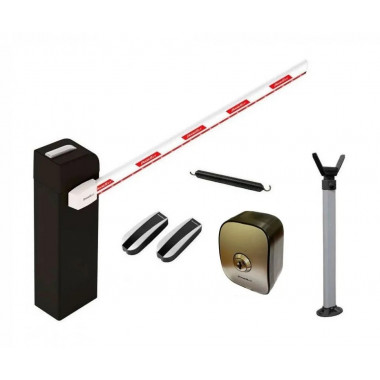 DoorHan BR-PRO6000LEDKIT комплект шлагбаума с подсветкой 6 м с фотоэлементами