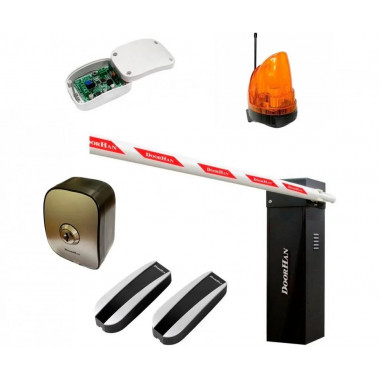 DoorHan TOLL-4000KIT комплект скоростного шлагбаума со стрелой 4 метра и фотоэлементами DoorHan TOLL-4000KIT комплект скоростного шлагбаума со стрелой 4 метра и фотоэлементами
