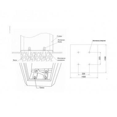 DoorHan TOLL-4000KIT комплект скоростного шлагбаума со стрелой 4 метра и фотоэлементами DoorHan TOLL-4000KIT комплект скоростного шлагбаума со стрелой 4 метра и фотоэлементами