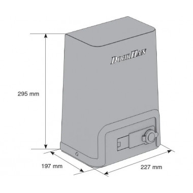 DoorHan SLIDING-500PRO привод для откатных ворот для ворот весом до 500 кг DoorHan SLIDING-500PRO привод для откатных ворот для ворот весом до 500 кг