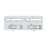 DormaKaba BTS75V BC EN1-4 (ФОП 105°) клеммного крепления без шпинделя 61701301 доводчик напольный до 100 кг