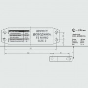 Dorma TS Nano с рычагом чёрный 8010058 доводчик до 45 кг