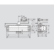 Dorma TS-77 EN3 белый 76050111 доводчик до 65 кг