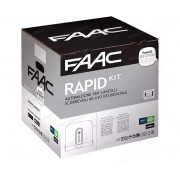 FAAC RAPID KIT 800KG 24V SAFE&GREEN комплект для откатных ворот до 800 кг