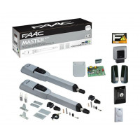 FAAC MASTER KIT 230V GREEN (104415445) комплект автоматики для распашных ворот