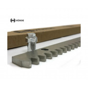 HURDE Rack-R08 (14-08) Стальная зубчатая рейка с комплектом крепежа модуль М4