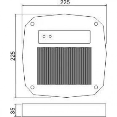 IronLogic Matrix-V (мод. ЕS RF) (10075 / 14844) черный накладной считыватель