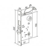 IronLogic замок 002 (3727) модуль электромеханического дверного замка для Z-8 EHT