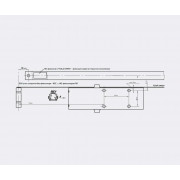 NOTEDO DC-075SL+HO серебро доводчик до 60 кг