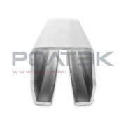 Ролтэк 010.45Ц Рельс направляющий МИКРО 4,5 метра (оцинкованная)