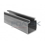 Ролтэк 014.9 рельс направляющий МАКС 9 метров (неоцинкованная)