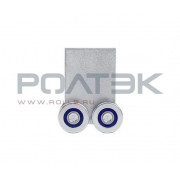 Ролтэк 212.RC59 Тележка для подвесных ворот универсальная до 350 кг. ЭКО (RC59).