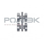 Ролтэк 212.RC59 Тележка для подвесных ворот универсальная до 350 кг. ЭКО (RC59).