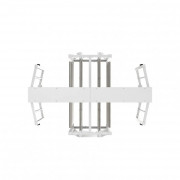 Ростов-Дон ПР2/4М-У-П уличный вариант (0391) полноростовой двухпроходной электромеханический турникет