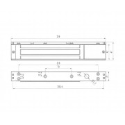 Smartec ST-EL250ML электромагнитный замок 250 кг