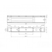 Smartec ST-EL180ML электромагнитный замок 180 кг