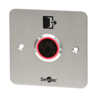 Smartec ST-EX344LW кнопка металлическая врезная ИК-бесконтактная